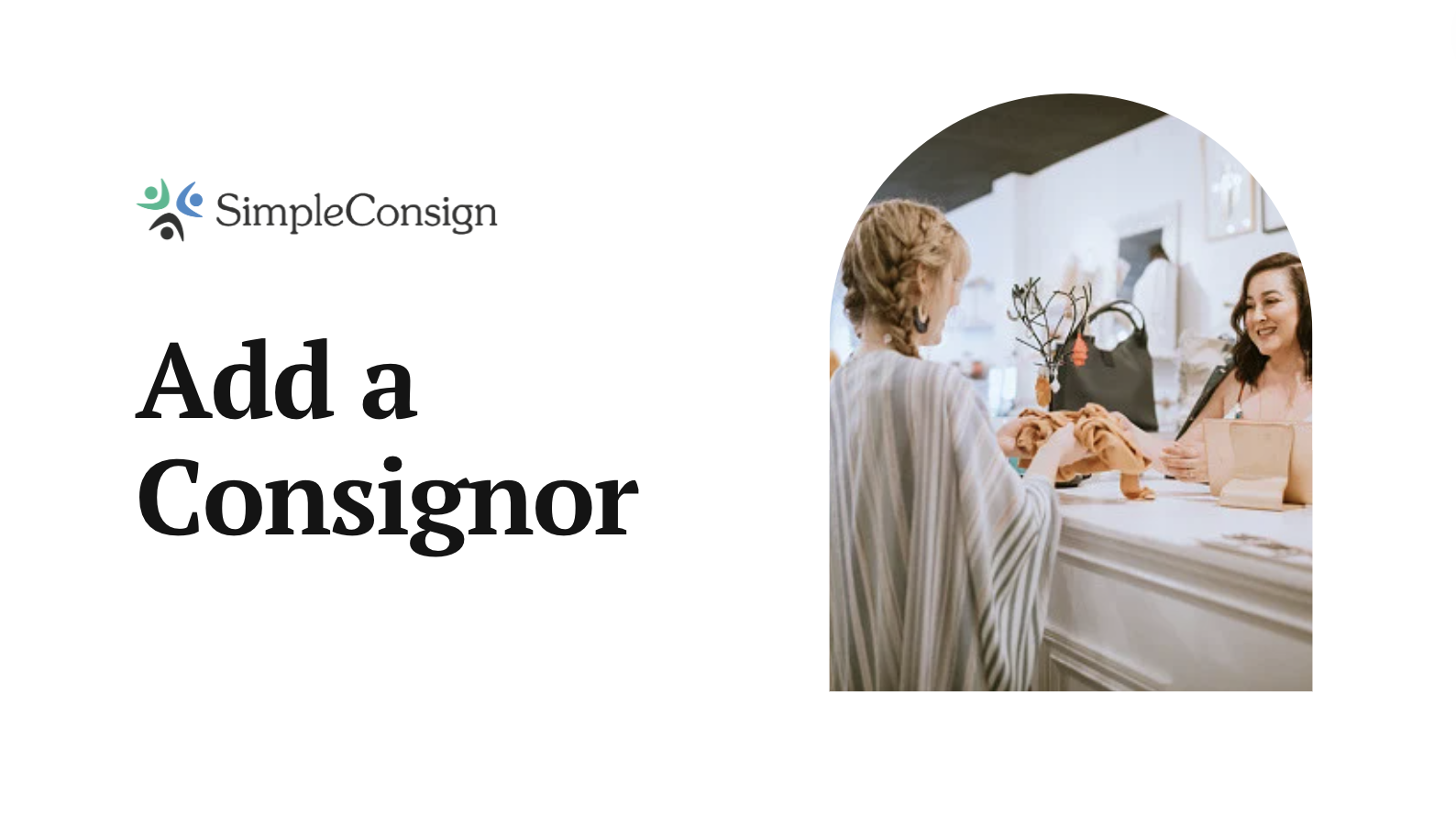 Add a consignor