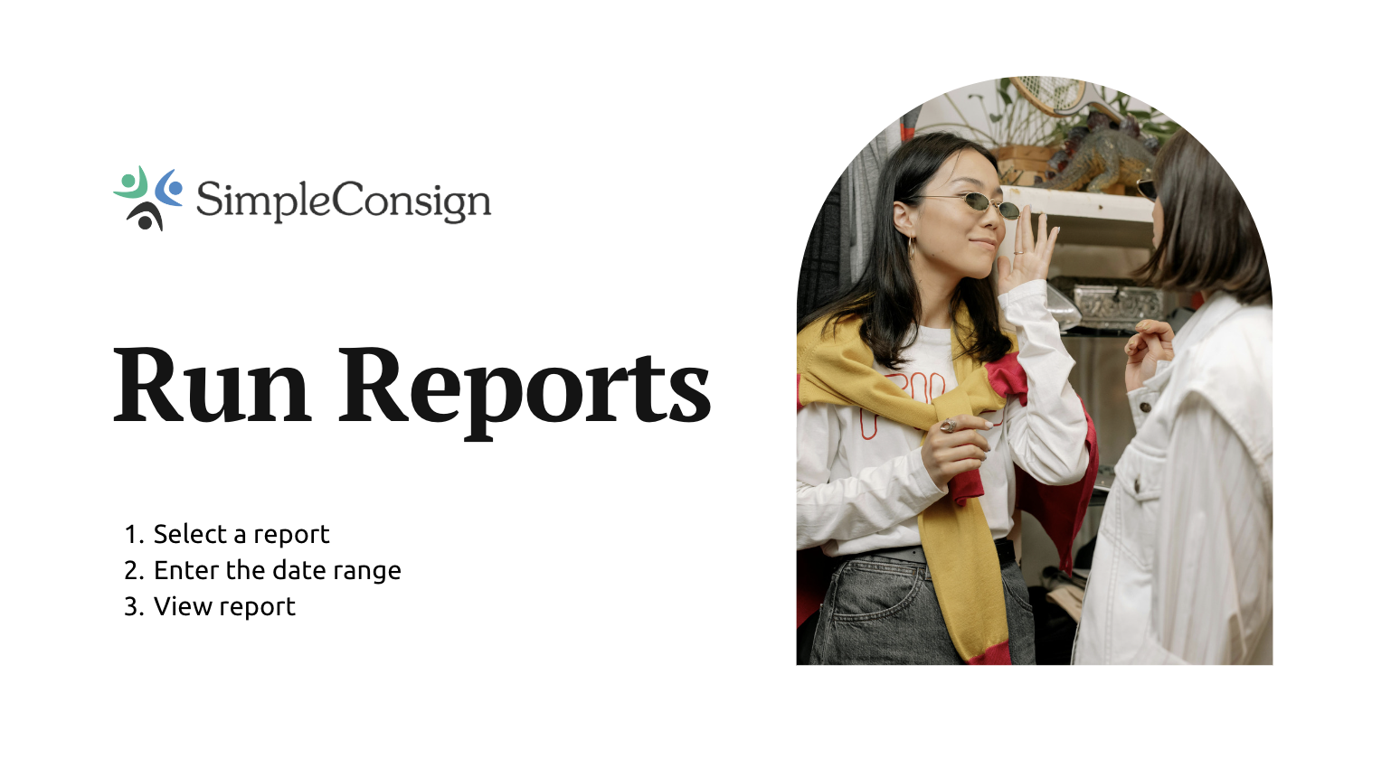 Run reports